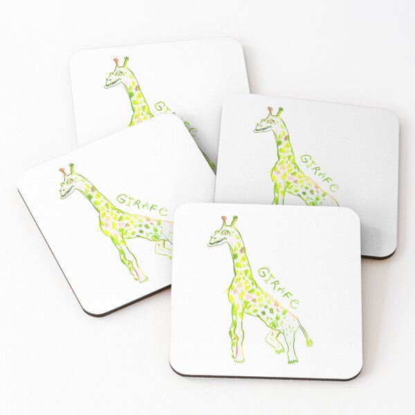 Item preview, Poorly Drawn Green Giraffe designed and sold by Mishelle-Sherri.