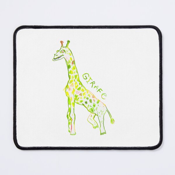 Item preview, Poorly Drawn Green Giraffe designed and sold by Mishelle-Sherri.