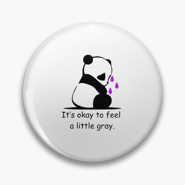Item preview, Sad Little Purple Panda  designed and sold by CreativeMansion.