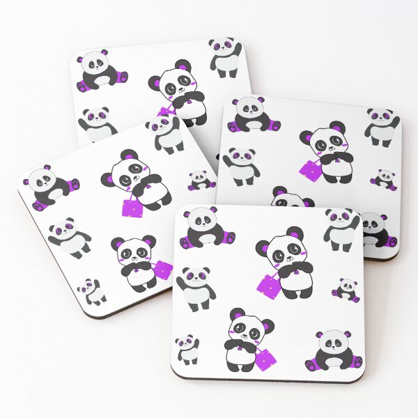 Item preview, Cute Little Purple Panda  designed and sold by CreativeMansion.