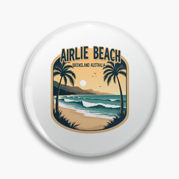 Item preview,  Airlie Beach Australia Retro designed and sold by ArtByMouad.