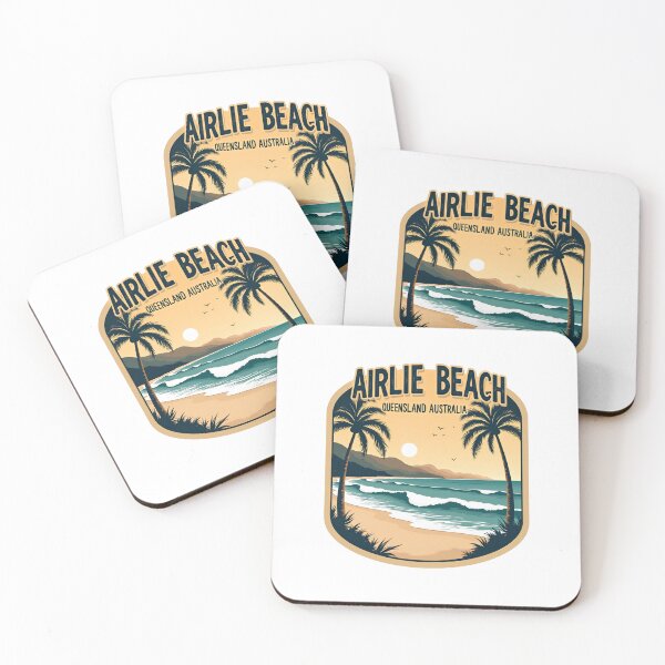 Item preview,  Airlie Beach Australia Retro designed and sold by ArtByMouad.