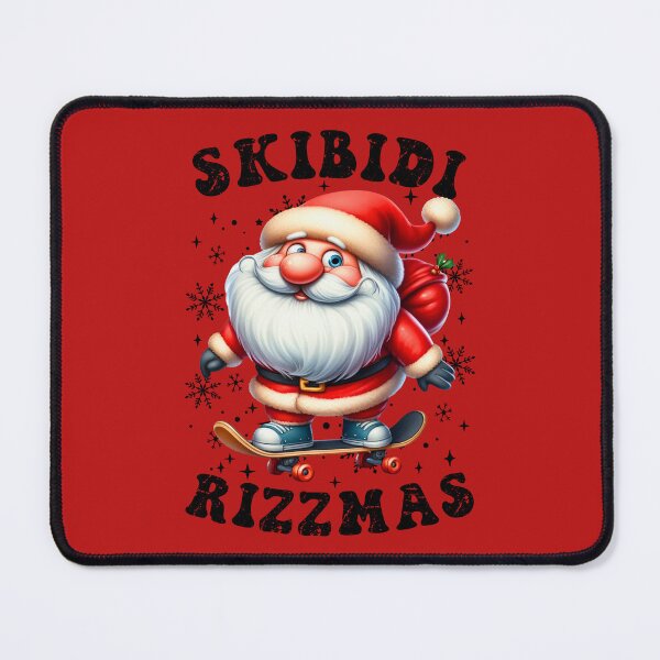 Item preview, Skibidi Rizzmas Funny Christmas Rizz Santa designed and sold by GroovyFusion.