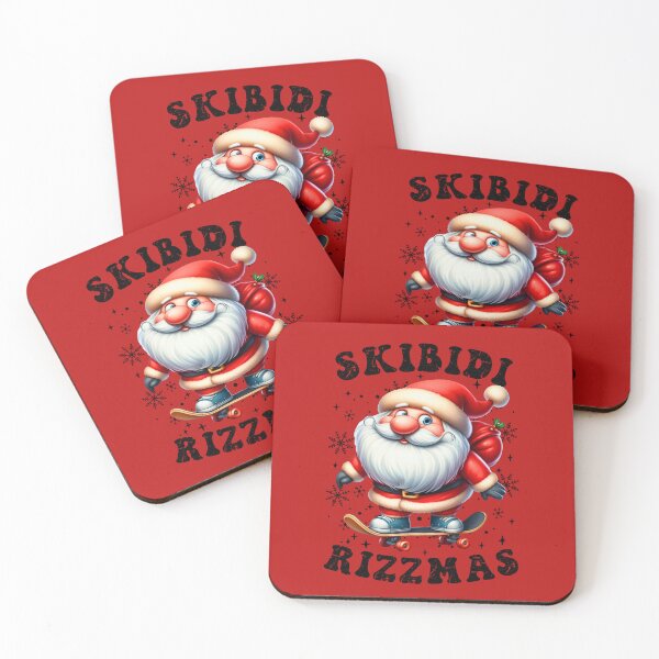 Item preview, Skibidi Rizzmas Funny Christmas Rizz Santa  designed and sold by GroovyFusion.