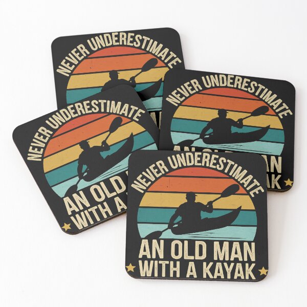 Item preview, Never Understimate An Old Man with a Kayak designed and sold by luannsemmsobre.