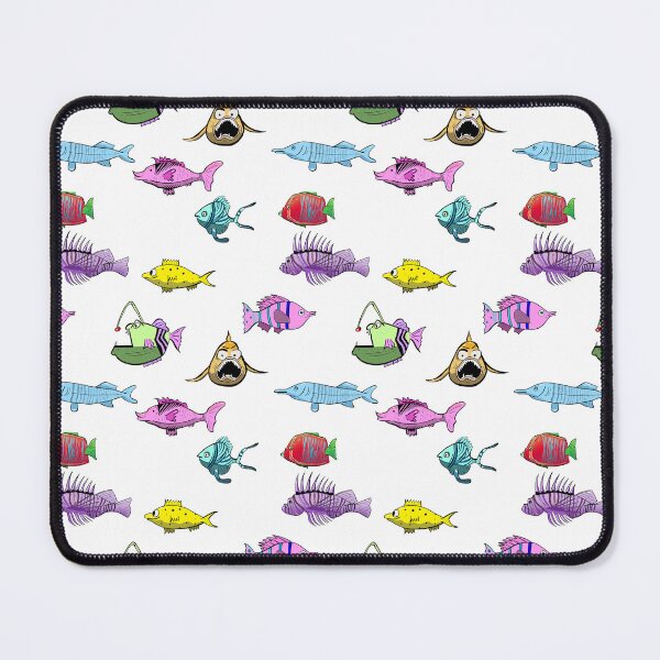 Item preview, Pattern of Funky Fish Design designed and sold by LegendaryDesigns.