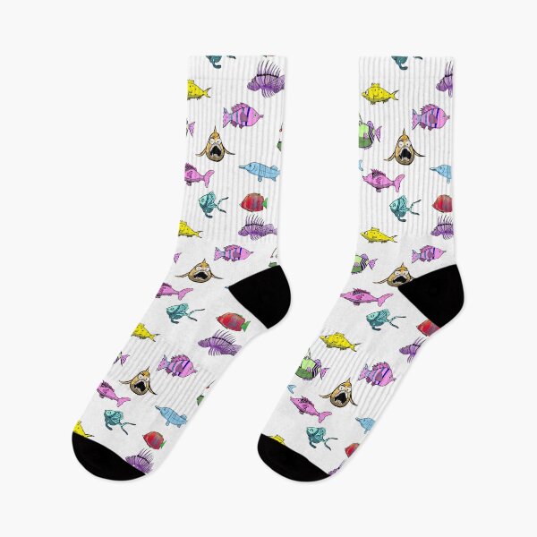 Item preview, Pattern of Funky Fish Design designed and sold by LegendaryDesigns.
