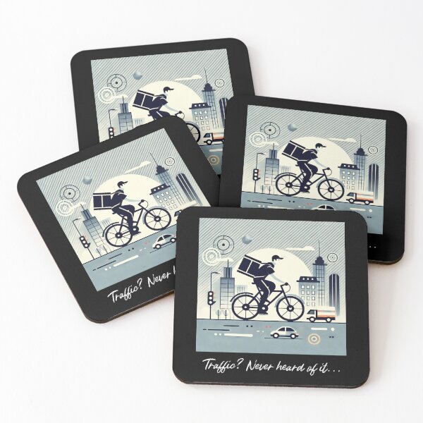 Item preview, Bike Courier Traffic Cycling Delivery Ride designed and sold by RTeeSTS.