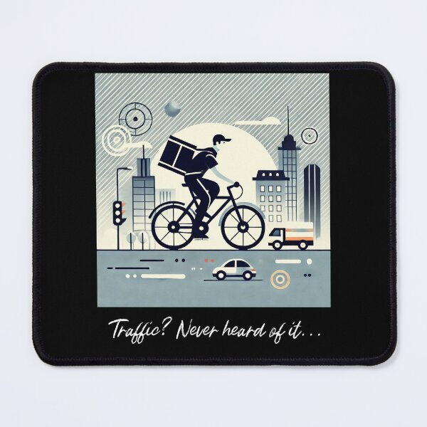 Item preview, Bike Courier Traffic Cycling Delivery Ride designed and sold by RTeeSTS.