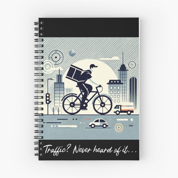 Item preview, Bike Courier Traffic Cycling Delivery Ride designed and sold by RTeeSTS.
