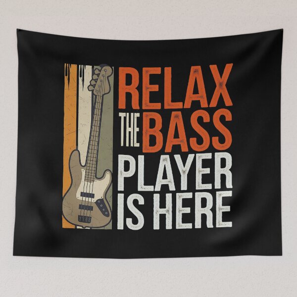 Item preview, Relax The Bass Player Is Here  designed and sold by luannsemmsobre.