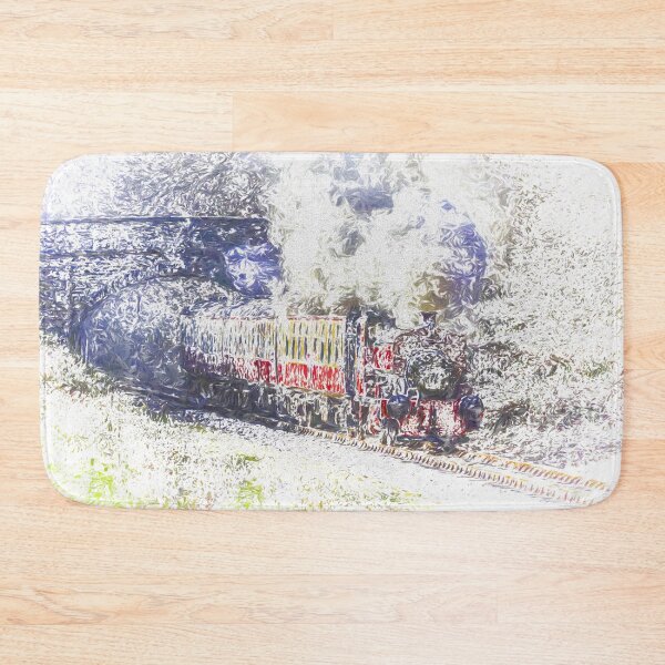 Item preview, Steam Locomotive Through The Snow  designed and sold by Londonimages.