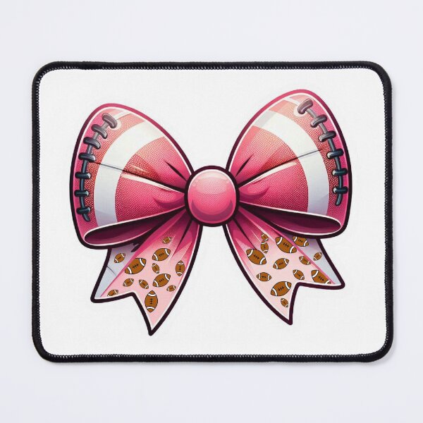 Item preview, Football Bow designed and sold by Spike The Punch Design Co..