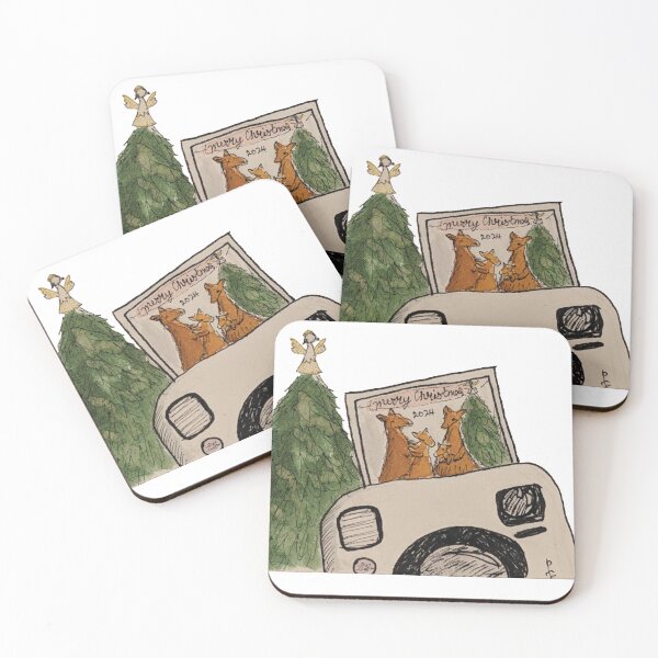 Item preview, Aussie Christmas scenes - Kangaroo family  designed and sold by Pxycrafts.