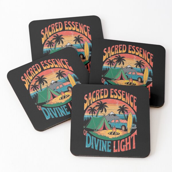 Item preview, Retro Camping Sunset Design - Sacred Essence Adventure Vibes designed and sold by love3617.