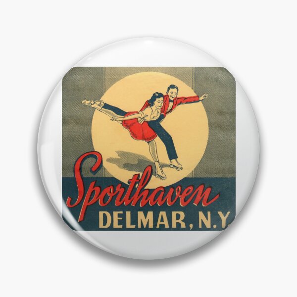 Item preview, Sporthaven Delmar New York Roller Skating Rink Sticker Decal Label designed and sold by tislord.