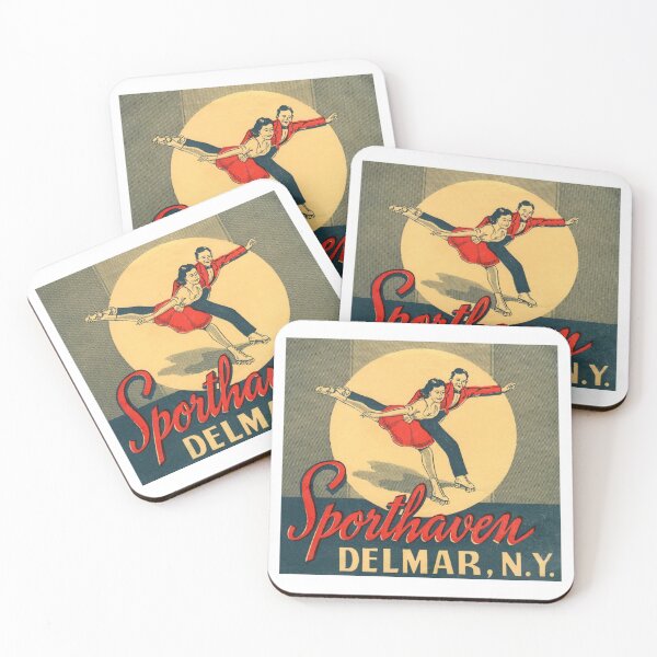 Item preview, Sporthaven Delmar New York Roller Skating Rink Sticker Decal Label designed and sold by tislord.
