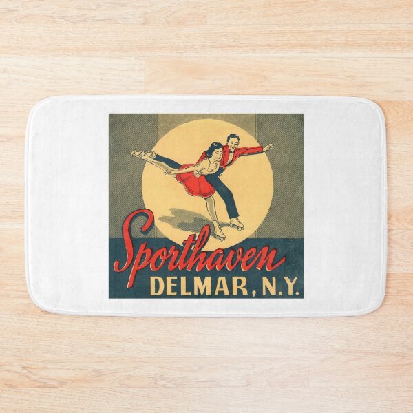 Item preview, Sporthaven Delmar New York Roller Skating Rink Sticker Decal Label designed and sold by tislord.