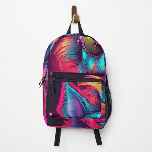 Item preview, Neon colored dog world designed and sold by hutech.