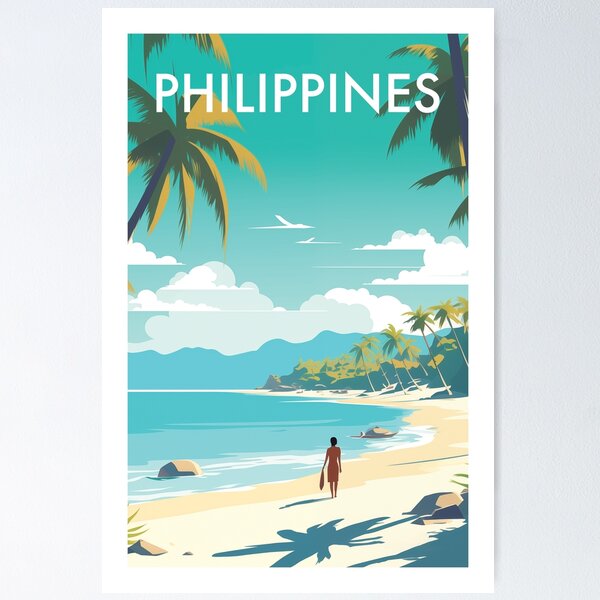 Item preview, PHILIPPINES designed and sold by MarkedArtPrints.