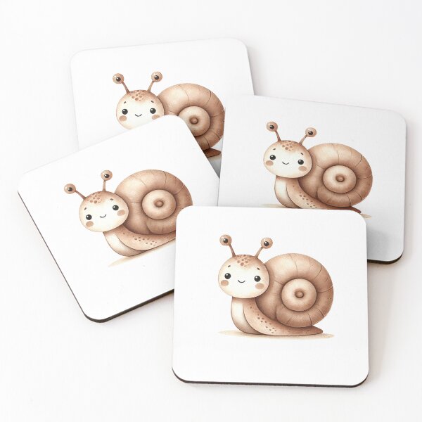 Item preview, snail, nursery picture, snail picture designed and sold by Bilderzauberfee.
