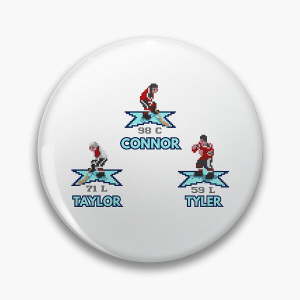 Item preview, Bedard, Hall, and Bertuzzi Chicago Blackhawks NHL 94 Style designed and sold by guitarchalk.