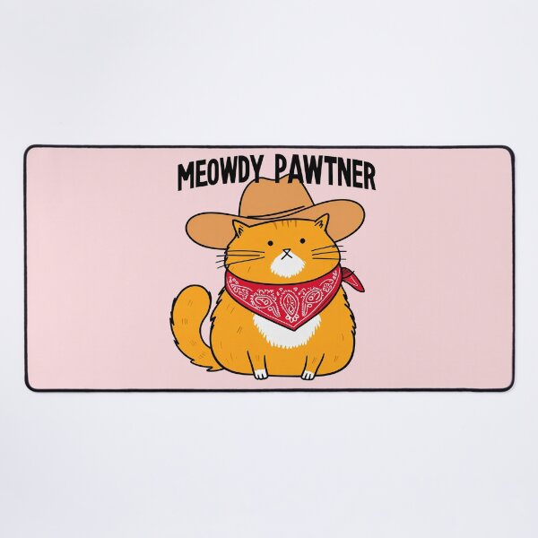 Item preview, Howdy Meowdy Partner designed and sold by StudioKaufmann.