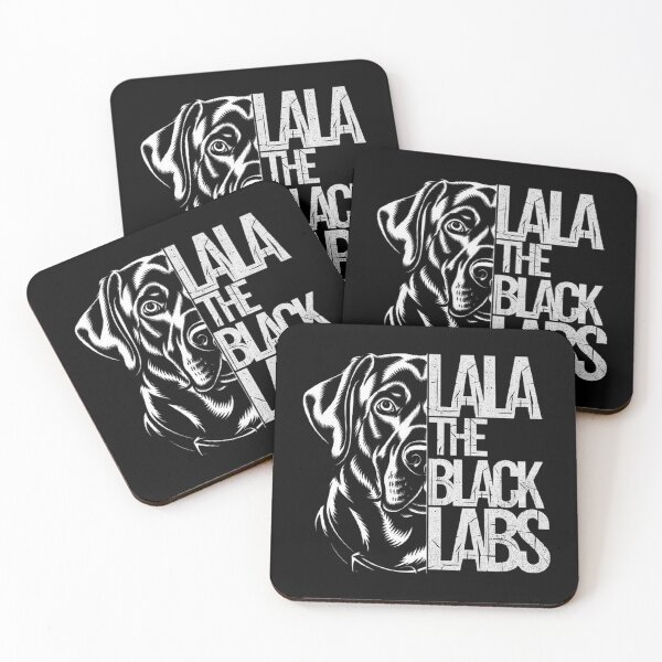 Item preview, Black Labrador Art Design - Lala the Black Labs Typography designed and sold by love3617.