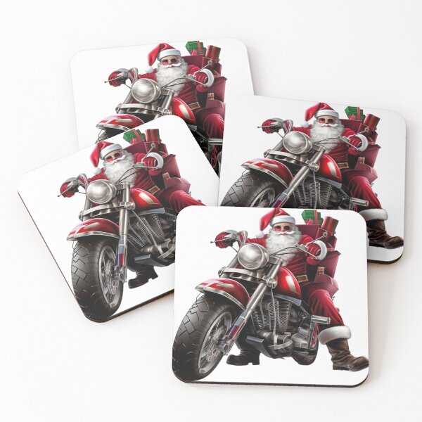 Item preview, Biker Santa Motorcycle Fan Merry Classic designed and sold by bmzstore.