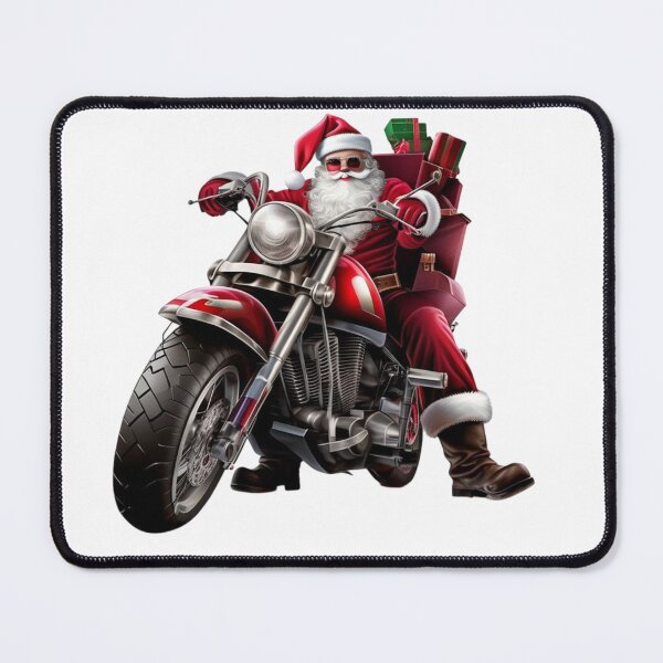 Item preview, Biker Santa Motorcycle Fan Merry Classic designed and sold by bmzstore.