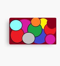 Circles and Colors are Fun! Canvas Print