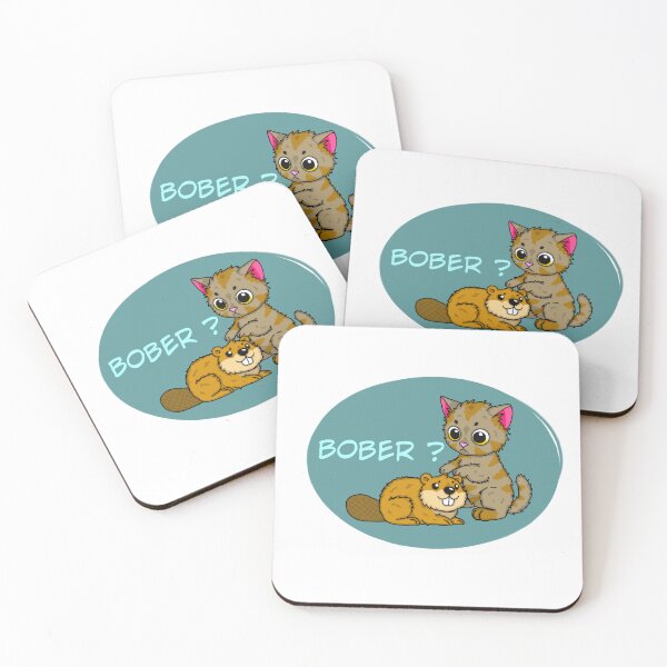 Item preview, Bober ? Cat with beaver designed and sold by KockyNaTriku.