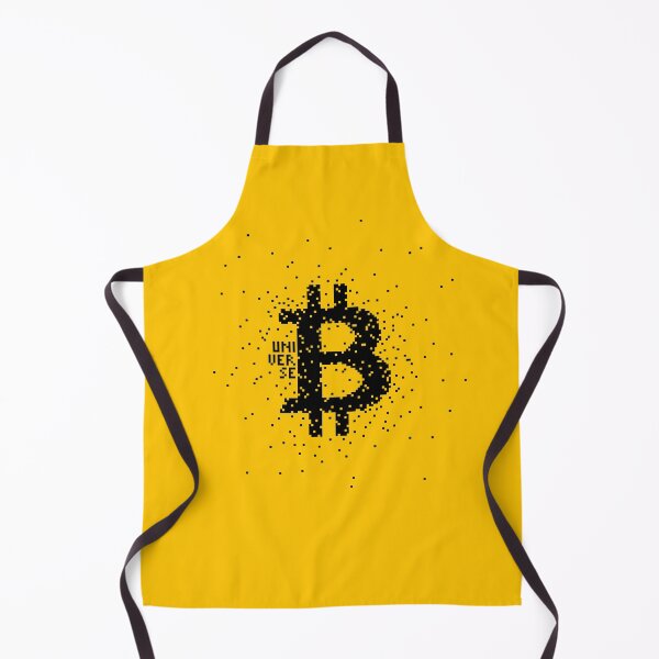 Item preview, Bitcoin Logo Universe Retro Pixel Art designed and sold by CyberRex.