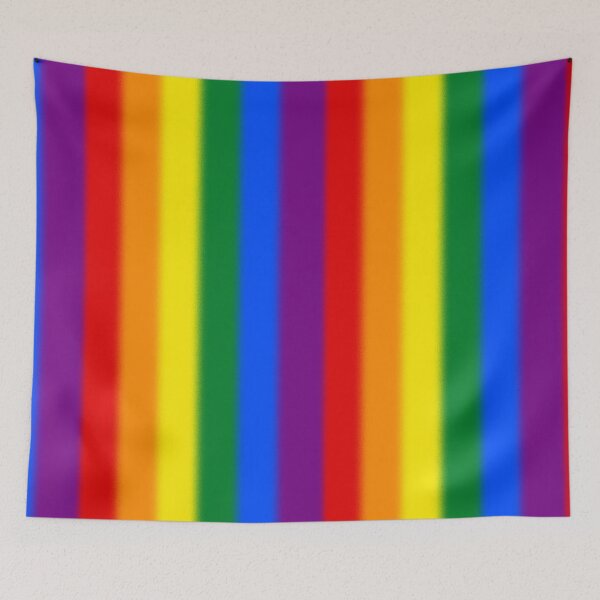 Item preview, Rainbow stripes fabric design designed and sold by TerenceLacey.