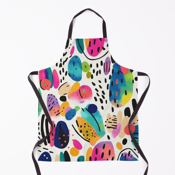 Item preview, Colorful Abstract Shapes Pattern designed and sold by bubblegoth.