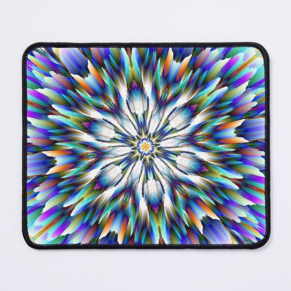 Item preview, Abstract Multicolored 3D Fractal Flower 5 designed and sold by SXW Designs.