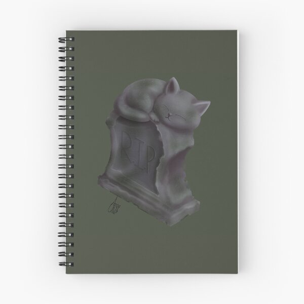 Item preview, Stone Cat: Sleeping on the Gravestone designed and sold by AnneOther.