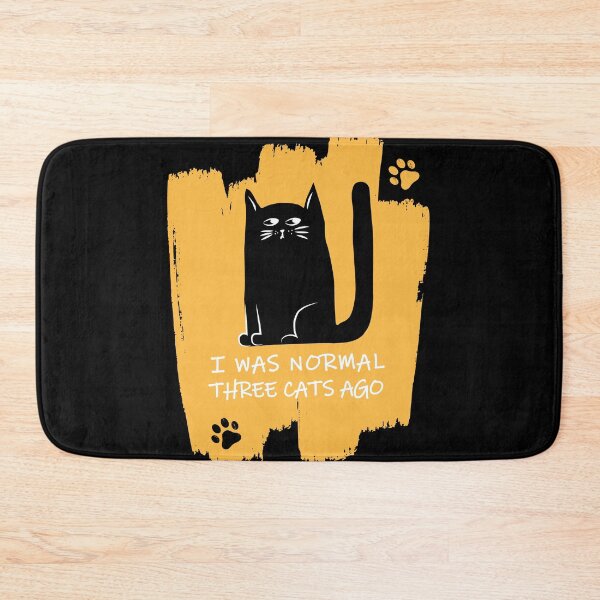 Item preview, I was normal three cats ago designed and sold by yellowmadcat.