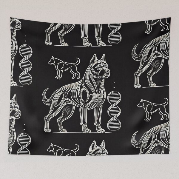 Item preview, The Anatomy and Genetics of Dogs designed and sold by Sadia Jannat.