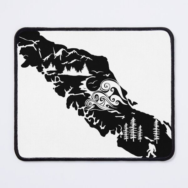Item preview, Vancouver Island, Westcoast Designs, mountain Sitka silhouette designed and sold by SqueezedDesigns.