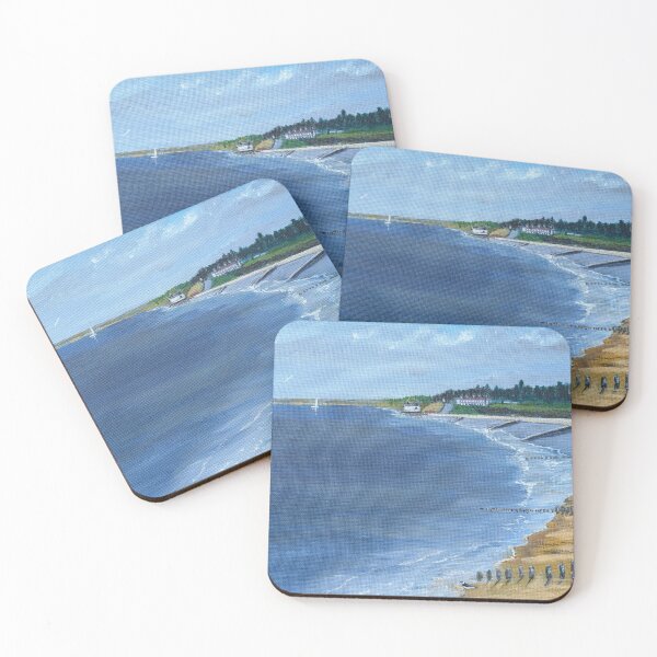 Item preview, 'Lepe Beach' original seascape painting  designed and sold by Janeconwayart.