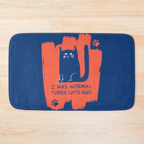 Item preview, I was normal three cats ago designed and sold by yellowmadcat.