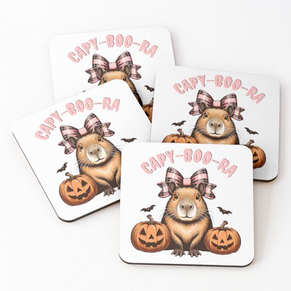 Item preview, Capy-Boo-ra Funny Cabybara Halloween  designed and sold by GroovyFusion.