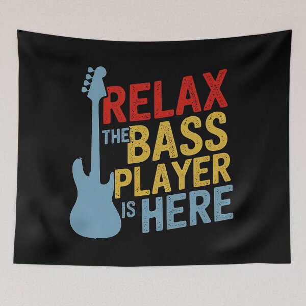 Item preview, Relax The Bass Player Is Here designed and sold by luannsemmsobre.