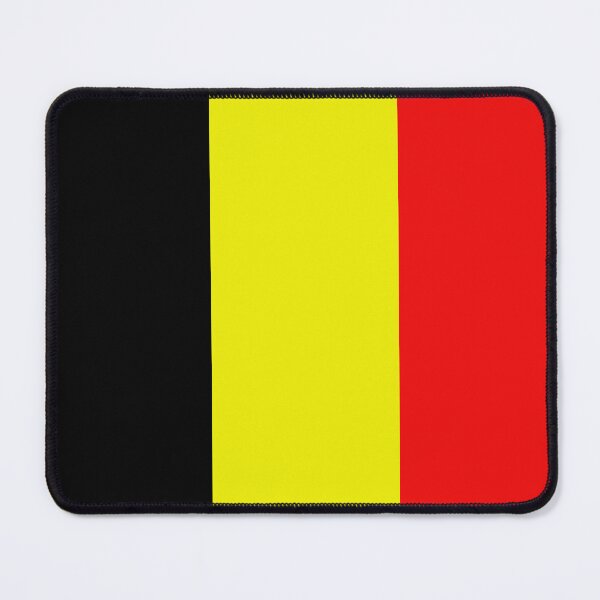 Item preview, Belgium colors black yellow red flag all-over print designed and sold by SpecialtiesShop.