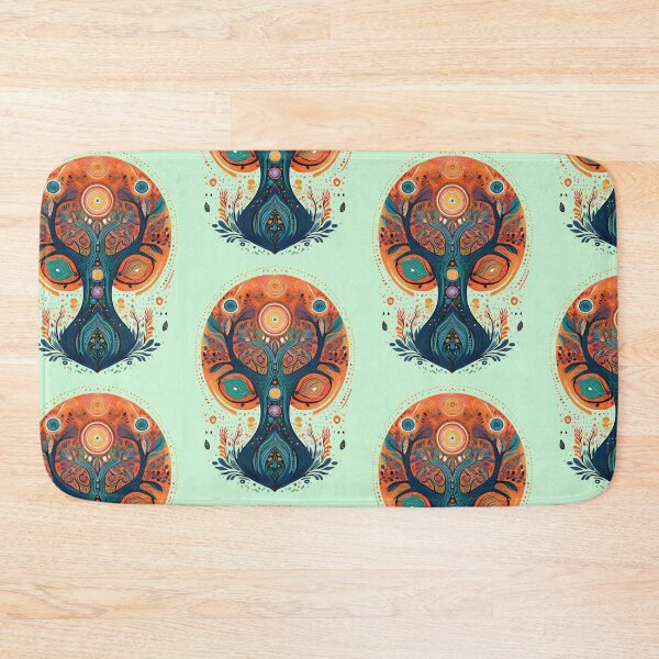 Item preview, Tree Sunset Chakras | Nature Patterns Collection designed and sold by monkeybusiness.pt.