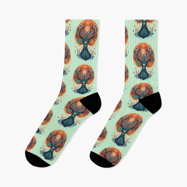 Item preview, Tree Sunset Chakras | Nature Patterns Collection designed and sold by monkeybusiness.pt.