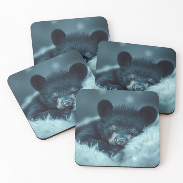 Item preview, Sleeping Black Bear Cub designed and sold by Skye Ryan-Evans.