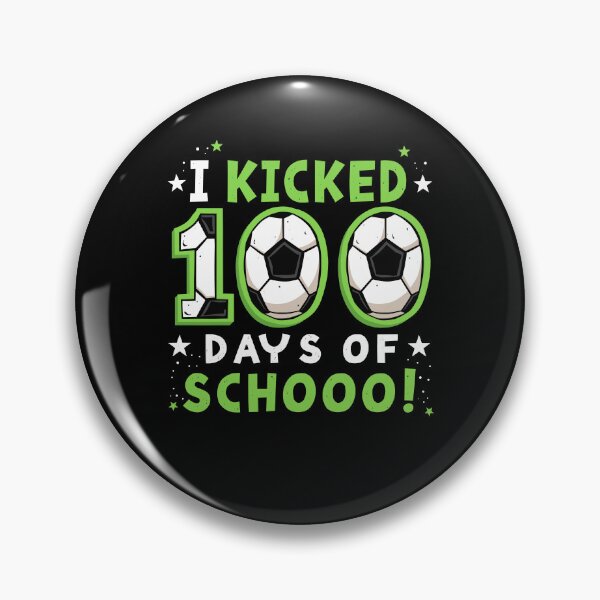 Item preview, I Kicked 100 Days of School Funny Educational Milestone Celebration Design designed and sold by EidosEmporiium.