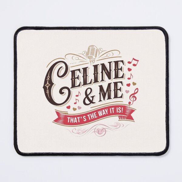 Item preview, Celine & Me - That's the Way It Is!! Vintage Music Art designed and sold by digitalscrabble.